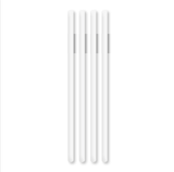 Reusable Silicone Drinking Straws (Straight ) - Pack of 4
