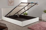 Leather Ottoman Storage Bed